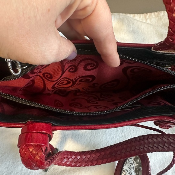 NWT Vintage 2004, Brighton Rosey Leather Mini Bag - Picture 13 of 16